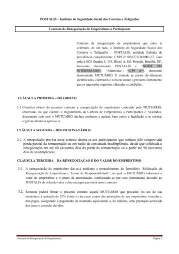 perda parcial da remuneração ou em razão de constatada ... - Postalis