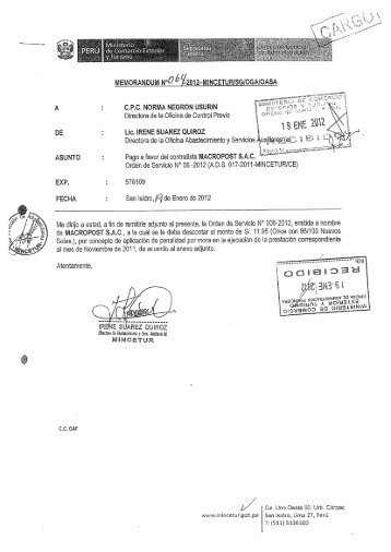 Detalle Documentos en formato pdf - Ministerio de Comercio ...