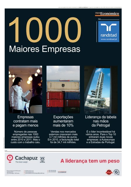 Maiores Empresas - Económico