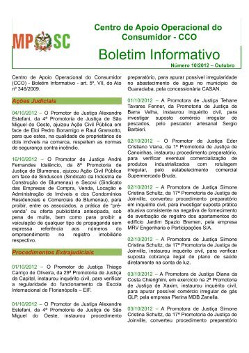 Boletim Informativo