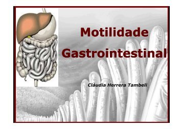 Motilidade gastrointestinal [Modo de Compatibilidade]
