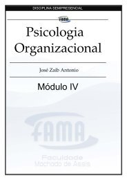psicologia organizacional md4 - Faculdade Machado de Assis