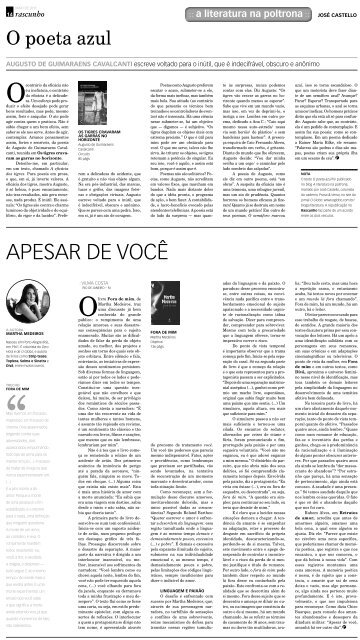 Edição 133 - Jornal Rascunho - Gazeta do Povo
