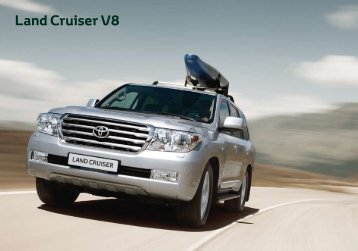 Toyota Land Cruiser V8 Catálogo Online 2011