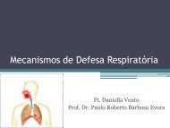 Mecanismos de Defesa Respiratória