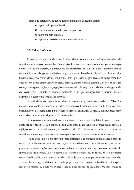 Preconceito e discriminação com as mulheres negras - PROEJA - RS