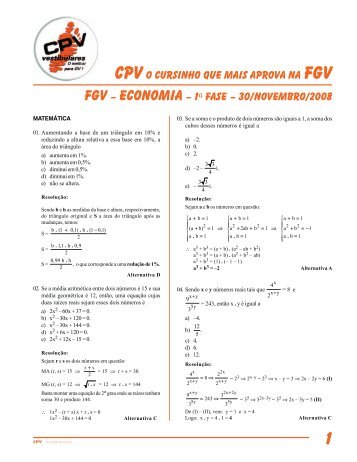 CPV fGV