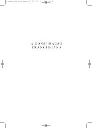 A CONSPIRAÇÃO FRANCISCANA - Editora Arqueiro