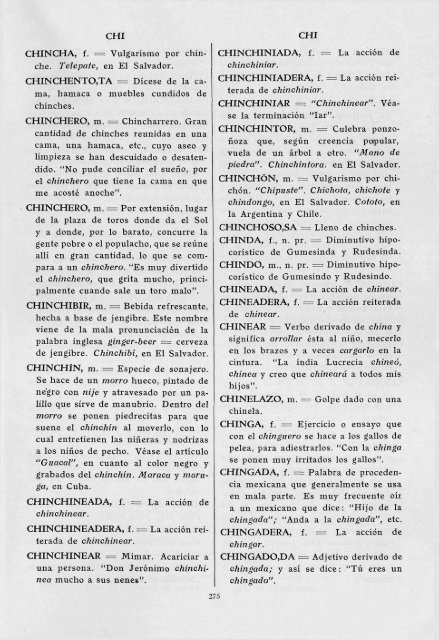 CHA CHABACÃ•N,AN = Vulgarismo por chabacano,na. Grosero, sin ...