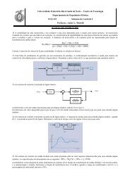 Controle I - Lista IV.pdf - DCA
