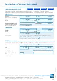 American Express® Corporate Meeting Card - Corporate Card ...