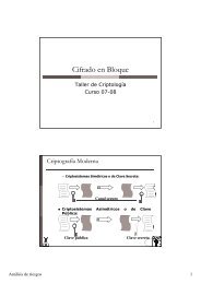 tema 3. criptografía simétrica: cifrado en bloque - CryptULL