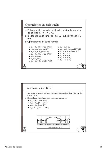 tema 3. criptografía simétrica: cifrado en bloque - CryptULL