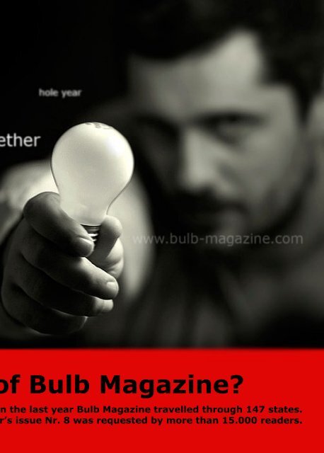 Download BULB Magazine (EN) 09 (English) - 9.4 MB (pdf)