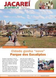 Cidade ganha “novo” Parque dos Eucaliptos - Prefeitura de Jacareí