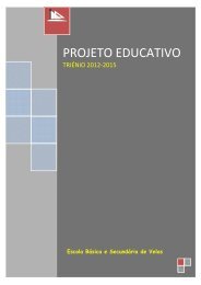 Projeto Educativo - Secretaria Regional da Educação, Ciência e ...