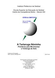 A Tartaruga Nóninha - ESE de Setúbal - Instituto Politécnico de ...