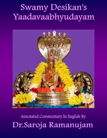 Yadavabhyudayam - Ibiblio