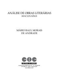 Análise de obrAs literáriAs - COC Educação