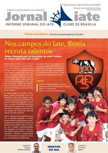 Edição 26.indd - Iate Clube de Brasília