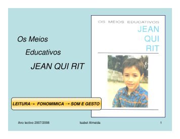 JEAN QUI RIT - Escola EB23 Padre Donaciano de Abreu Freire