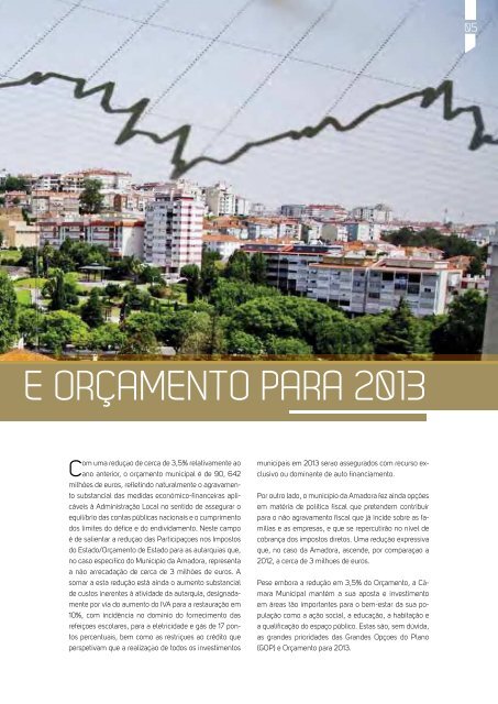 AmADORA - Sempre em movImeNTo - Câmara Municipal da Amadora