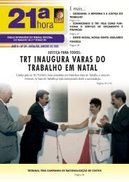 JANEIRO 2005.qxd - Tribunal Regional do Trabalho da 21ª Região