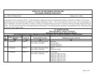 List of Polling areas - Villianur Commune - (SEC), Puducherry