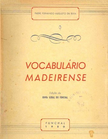 Vocabulário Popular da Madeira