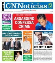 ASSASSINO CONFESSA CRIME - Caldas Novas