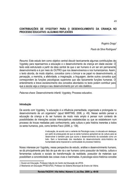 história de vygotsky