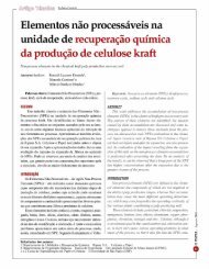 Elementos não processáveis na recuperação química - Celso Foelkel