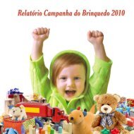 Relatório Campanha do Brinquedo 2010 - Sesc Paraná