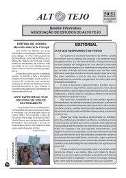 ALT TEJO - Associação de Estudos do Alto Tejo