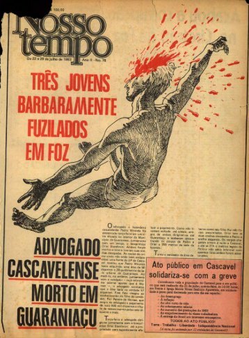 I BARBARAMENTE FUIIIADOS - Nosso Tempo Digital