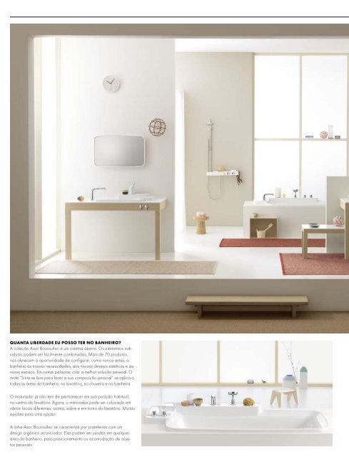 Catálogo Compacto Axor - Hansgrohe