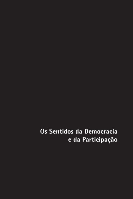 As raízes pragmatistas do 'poder-com' – A filosofia da democracia