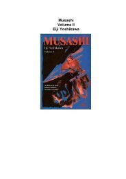 Musashi Volume II Eiji Yoshikawa - Kyokushinkaikan