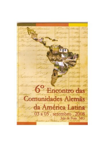 Encontro das Comunidades Alemãs da América - Franck Alemão