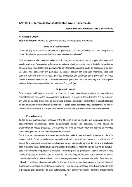 Gustavo Cancela e Penna Alterações moleculares na tumorigênese ...