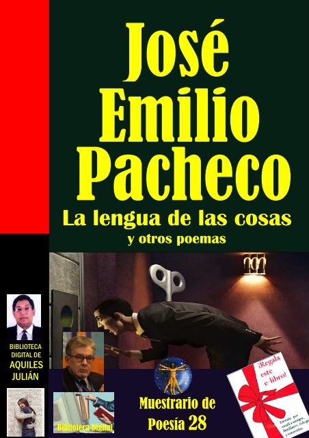 la lengua de las cosas y otros poemas, por josé emilio pacheco