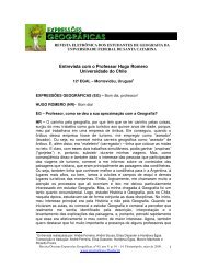 Professor Hugo Romero - Revista Discente Expressões Geográficas ...