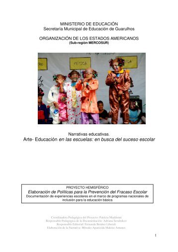 Arte- Educación en las escuelas: en busca del ... - Por la inclusión…