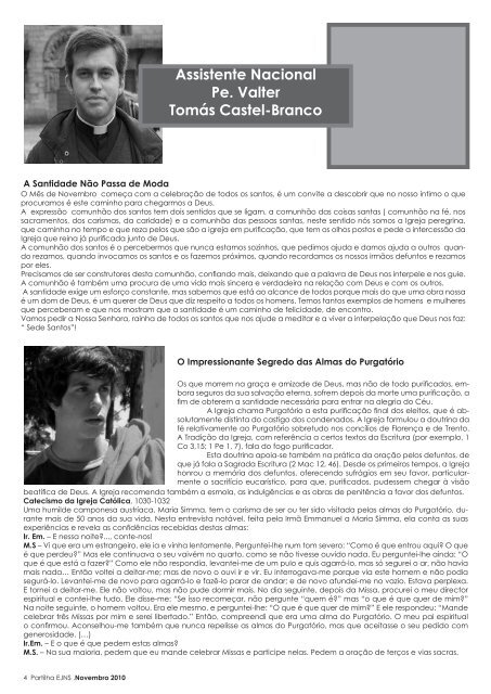 Santidade - Equipas de Jovens de Nossa Senhora - Weebly