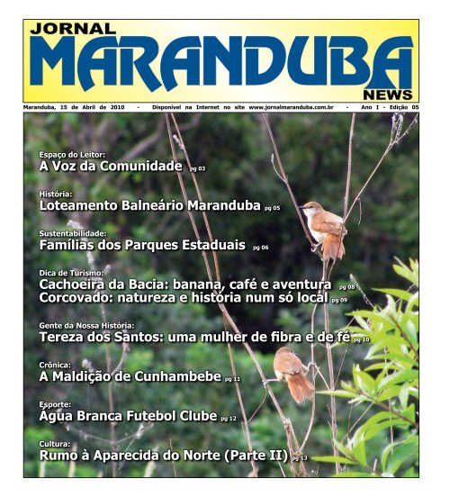 Loteamento Balneário Maranduba pg 05 - Jornal Maranduba News