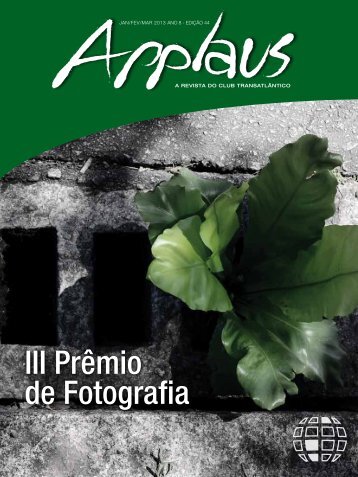 III Prêmio de Fotografia - Club Transatlântico