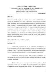 A intrínseca relação entre religião e política nas