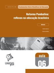 Reforma Pombalina: reflexos na educação brasileira - SEAD/UEPB ...