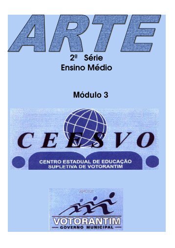 Apostila de Arte – Ensino Médio 1ª Série