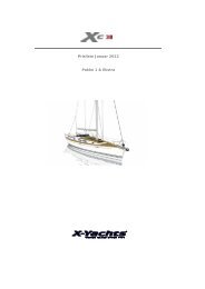 Xc 38 Prisliste Januar 2012 - X-Yachts